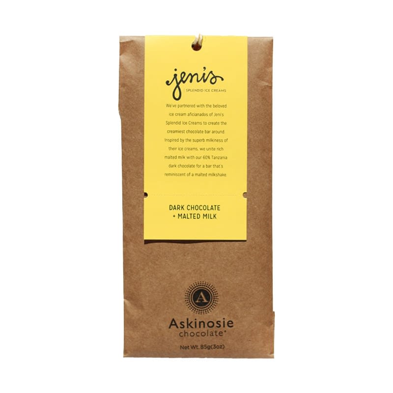 Askinosie Dark Chocolate + Malted Milk CollaBARation