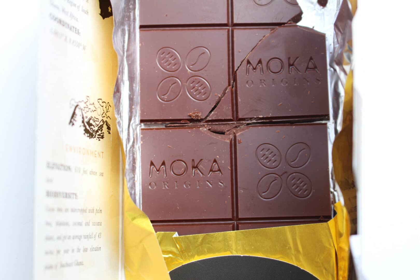 MOKA ORIGINS 58% Dark Milk Ghana Bar