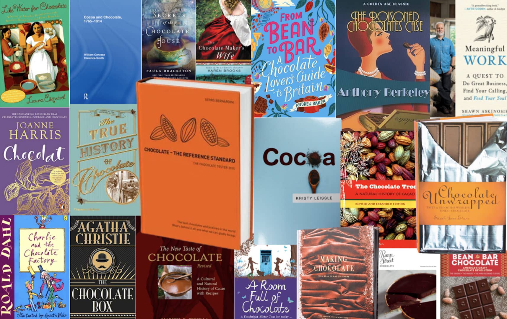 LIST OF TOP BOOKS ON CHOCOLATE – Cocoa Runners