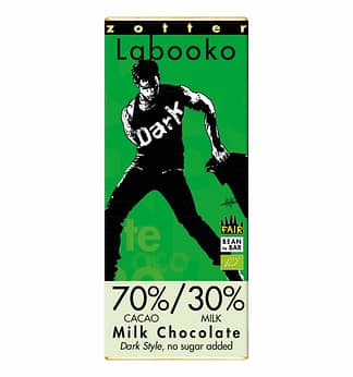 Zotter Labooko 70% Dark Style Milk Chocolate