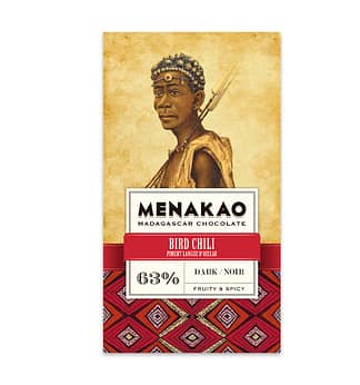 Menakao - Dark Chocolate With Bird Chili