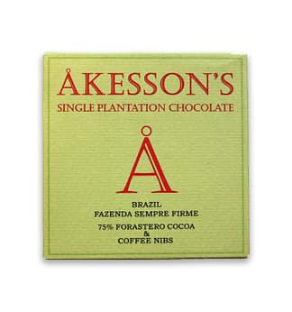 Akessons Brazil Dark Chocolate With Coffee NIbs