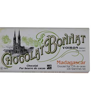 Chocolat Bonnat Madagascar 75