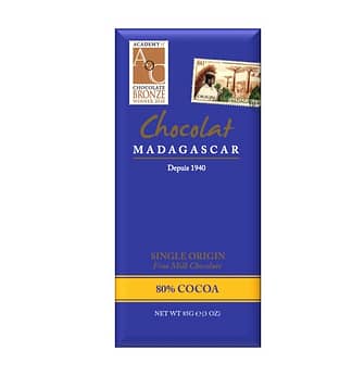 Chocolat Madagascar - Dark Milk Chocolate 80%