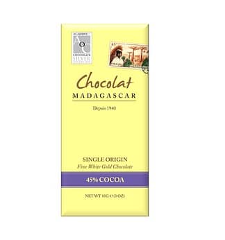 Chocolat Madagascar 45% White Chocolate