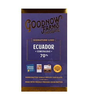Goodnow Farms - Esmeraldas, Ecuador 70% Dark
