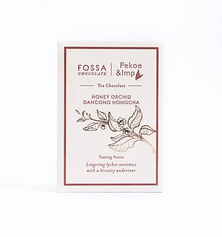 Fossa - Honey Orchid Dancong Hongcha Tea Milk Chocolate