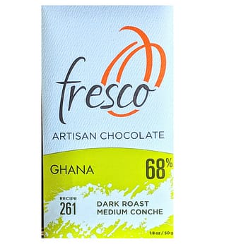 Fresco - 261 Ghana, ABOCFA, Dark Roast Medium Conche 68%