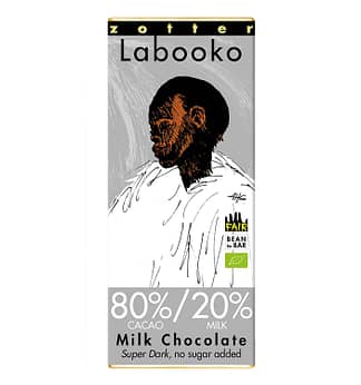 Zotter - 80/20 Dark Style Milk Chocolate