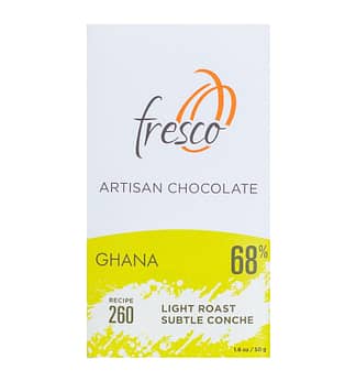 Fresco - ABOCFA, Ghana 68% Light Roast, Subtle Conche