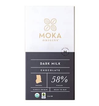 Moka - Ghana, ABOCFA, Dark Milk 58%