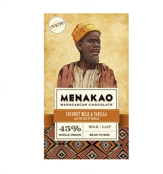 MENAKAO - Milk Chocolate with Coconut Milk and Vanilla