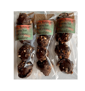 Cocoa Retreat - Cobnut and Cocoa Clusters (Truffles)