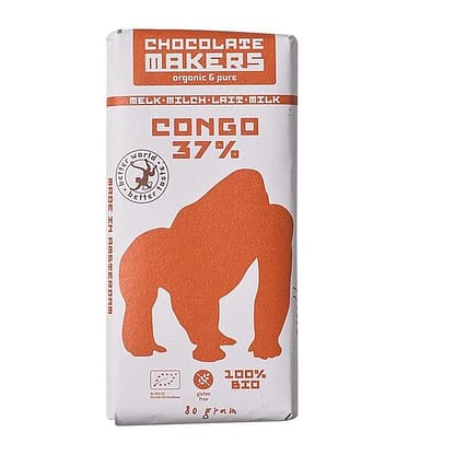 chocolate makers congo 37 milk packaging front