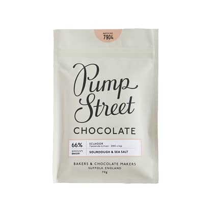 Pump Street Chocolate Sourdough & Sea Salt