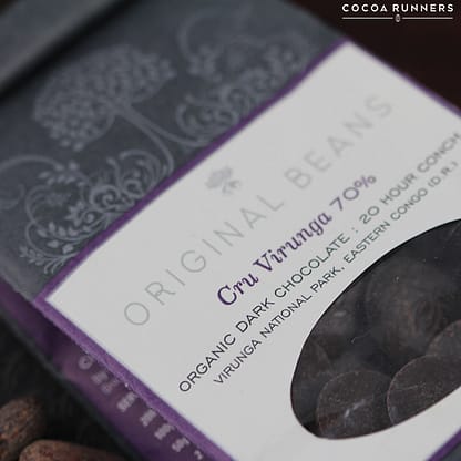 Original Beans Cru Virunga 70% Chocolate Buttons