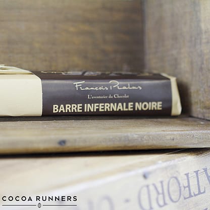 Barre Infernale Noire Praline Nougat Dark Chocolate