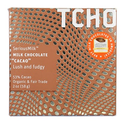 TCHO SeriousMilk Cacao 53%
