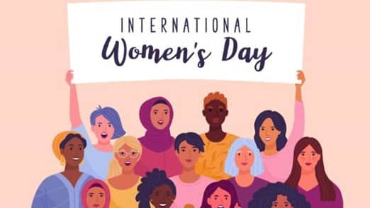 international women's day banner