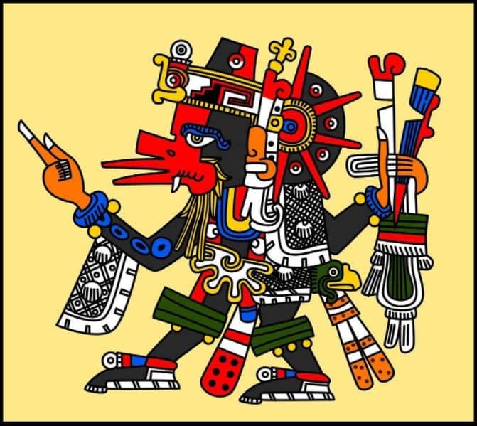 Quetzalcoatl, Aztec cocoa god
