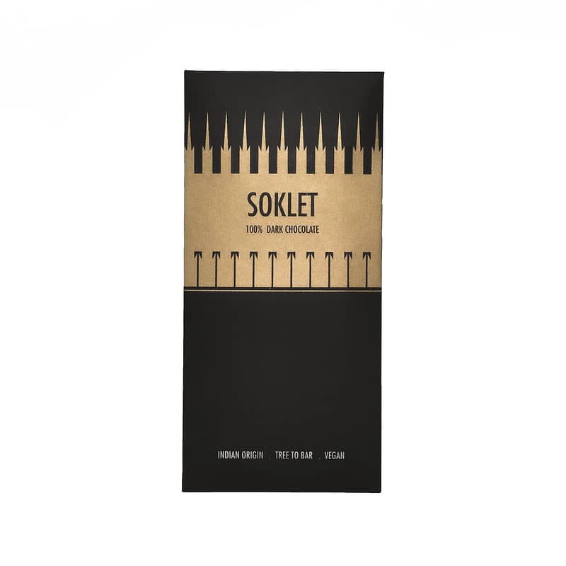 Soklet - Anamalai, India 100% Dark Chocolate
