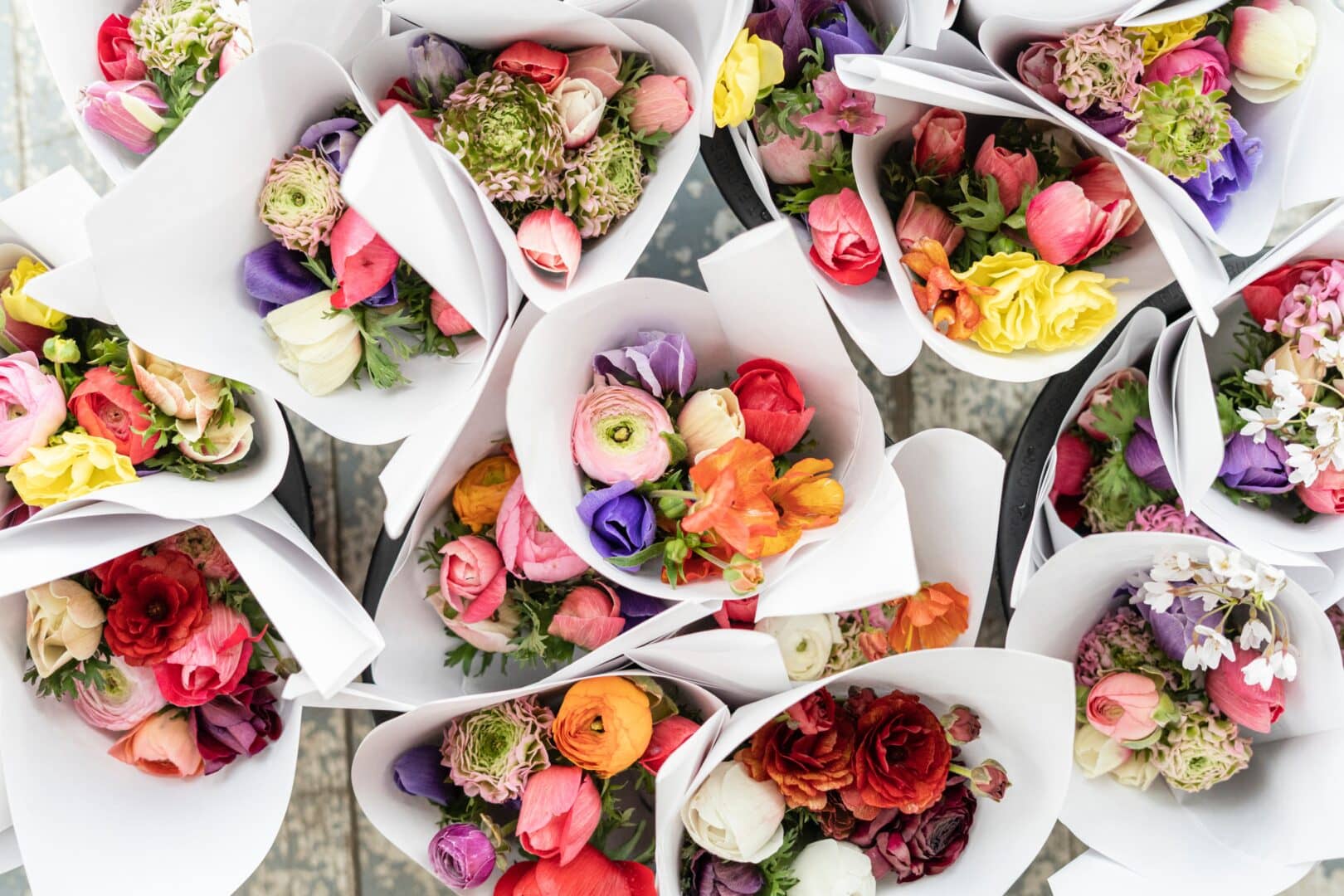 spring flower bouquets