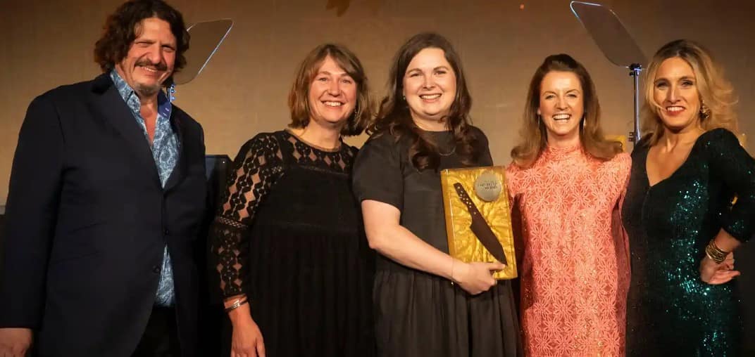 pump street being awarded best producer at the observer food monthly awards