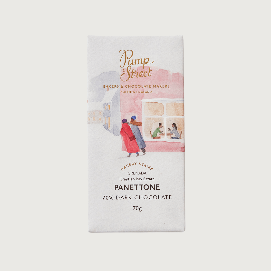 Pump Street Chocolate - Panettone, Grenada, Dark 70%