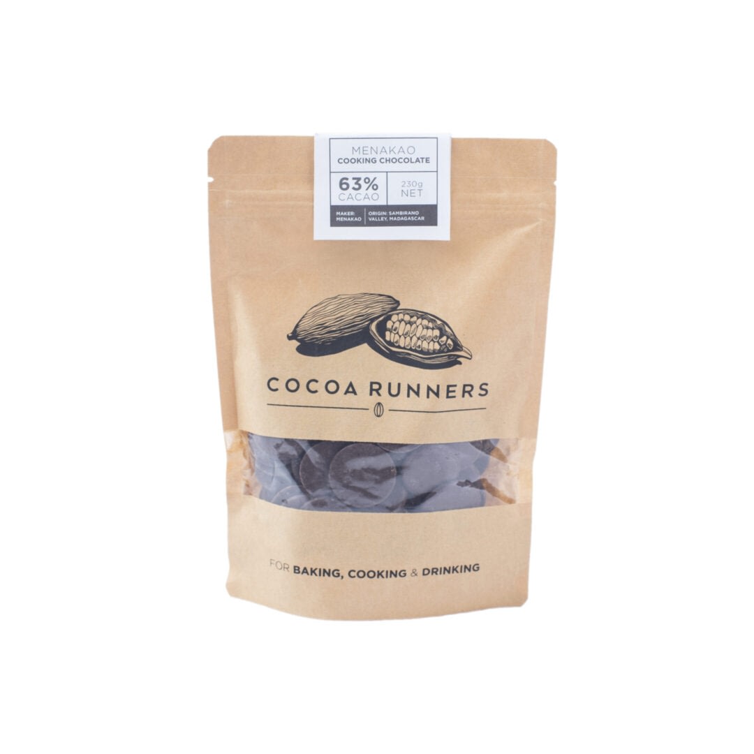 Cocoa Runners Cooking & Baking 63% Dark Chocolate 100g