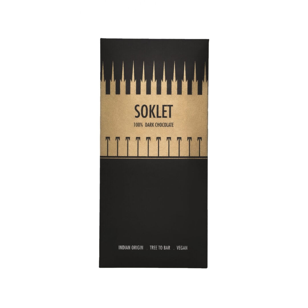 Soklet - Anamalai, India 100% Dark Chocolate