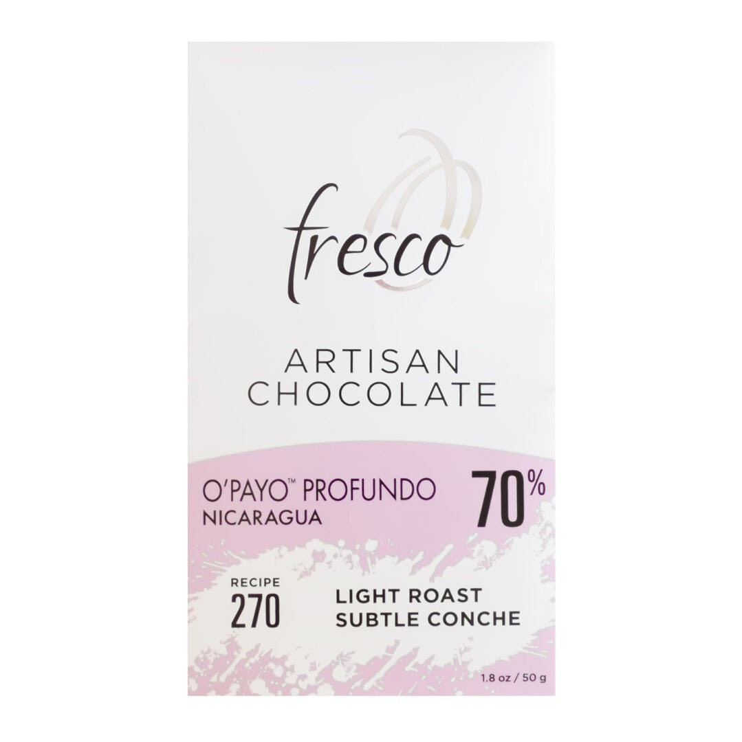 Fresco - O'Payo, Nicaragua 70% Light Roast, Subtle Conche