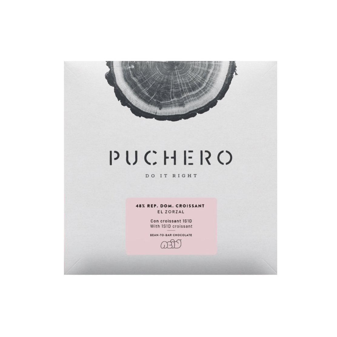 Puchero - El Zorzal, Dominican Republic, Milk 48% with Croissant