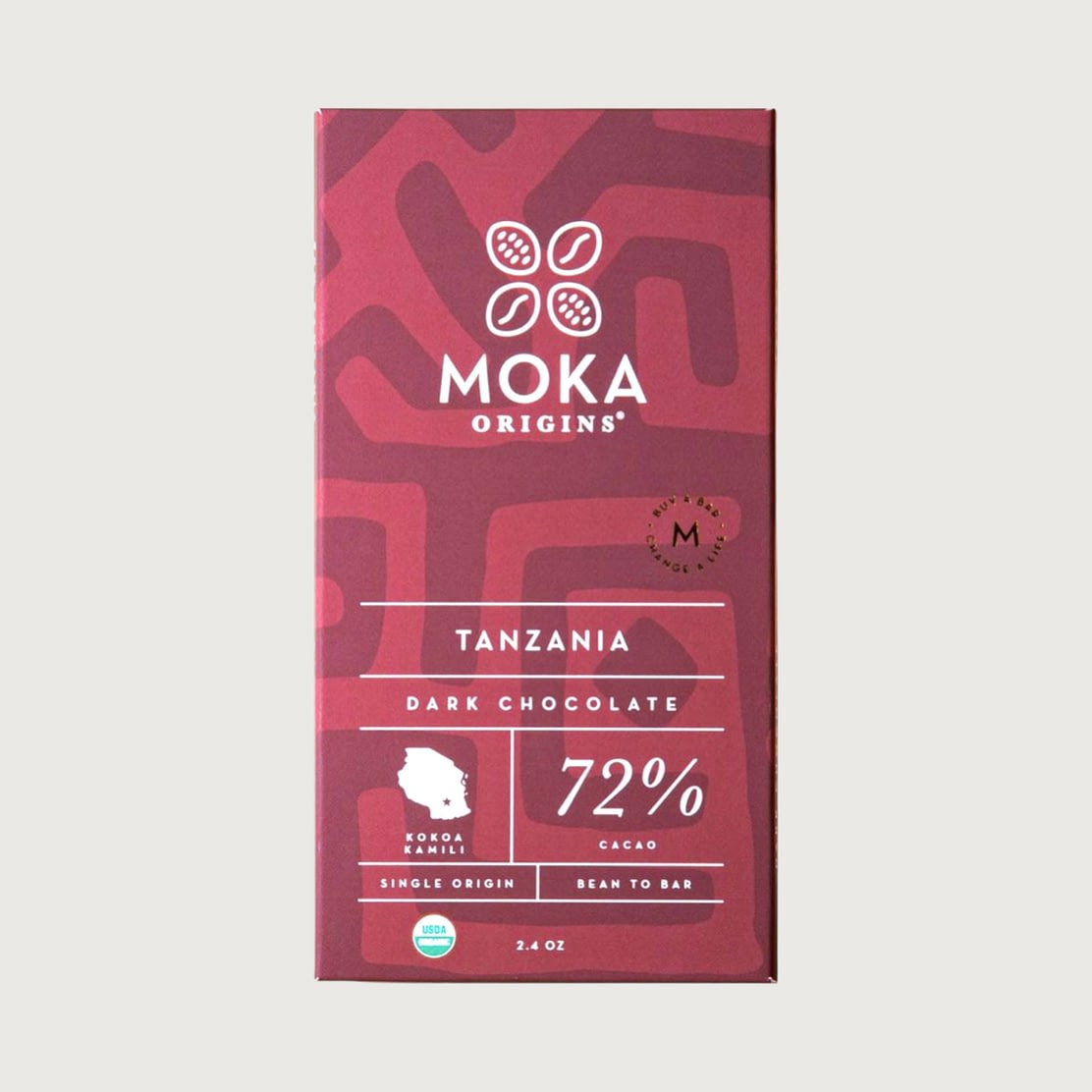 Moka – Kokoa Kamili, Tanzania, 72%