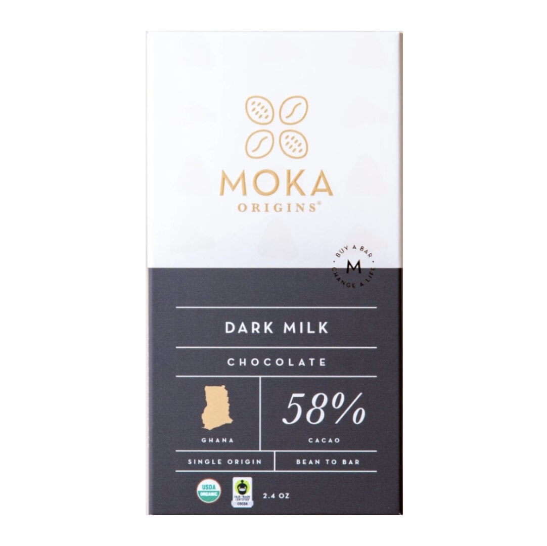Moka - Ghana, ABOCFA, Dark Milk 58%