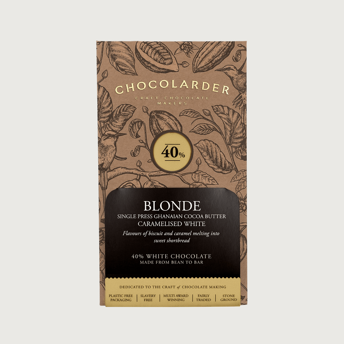 Chocolarder - Caramelised Blonde, White 40%