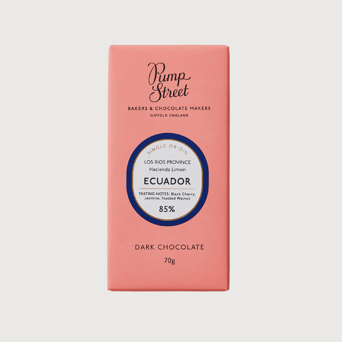 Pump Street Chocolate - Ecuador 85% (Carton of 10)