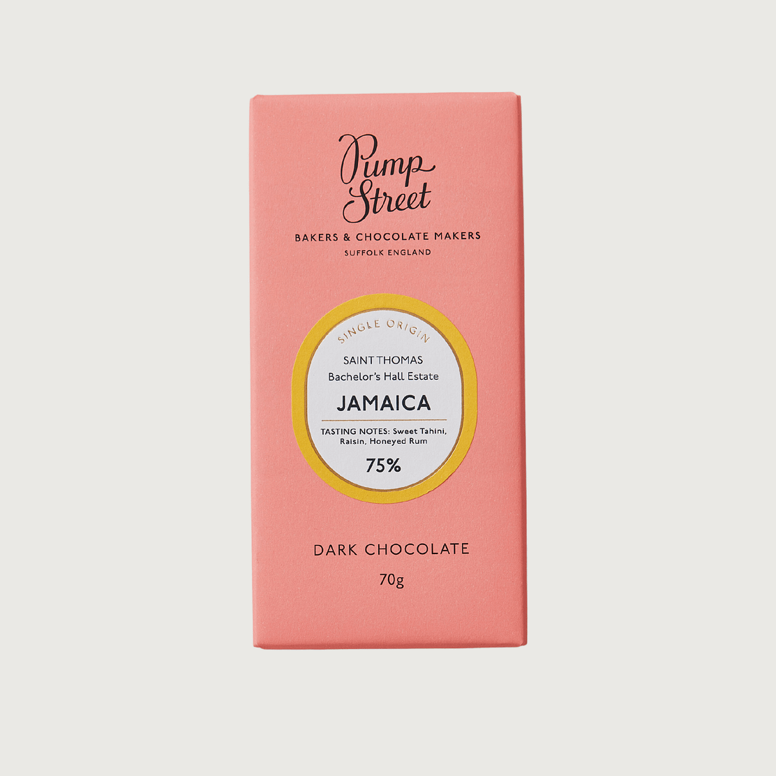Pump Street Chocolate - Jamaica, Dark 75%