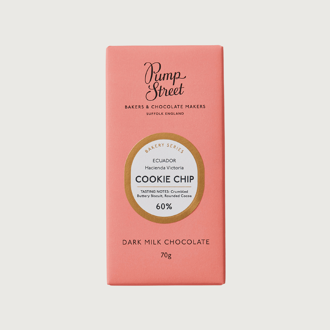 Pump Street Chocolate - Cookie Chip, Ecuador, Dark Milk 60%