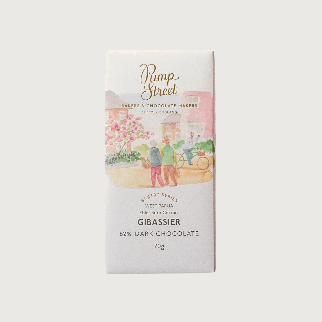 Pump Street Chocolate - Gibassier, West Papua, Dark 62%