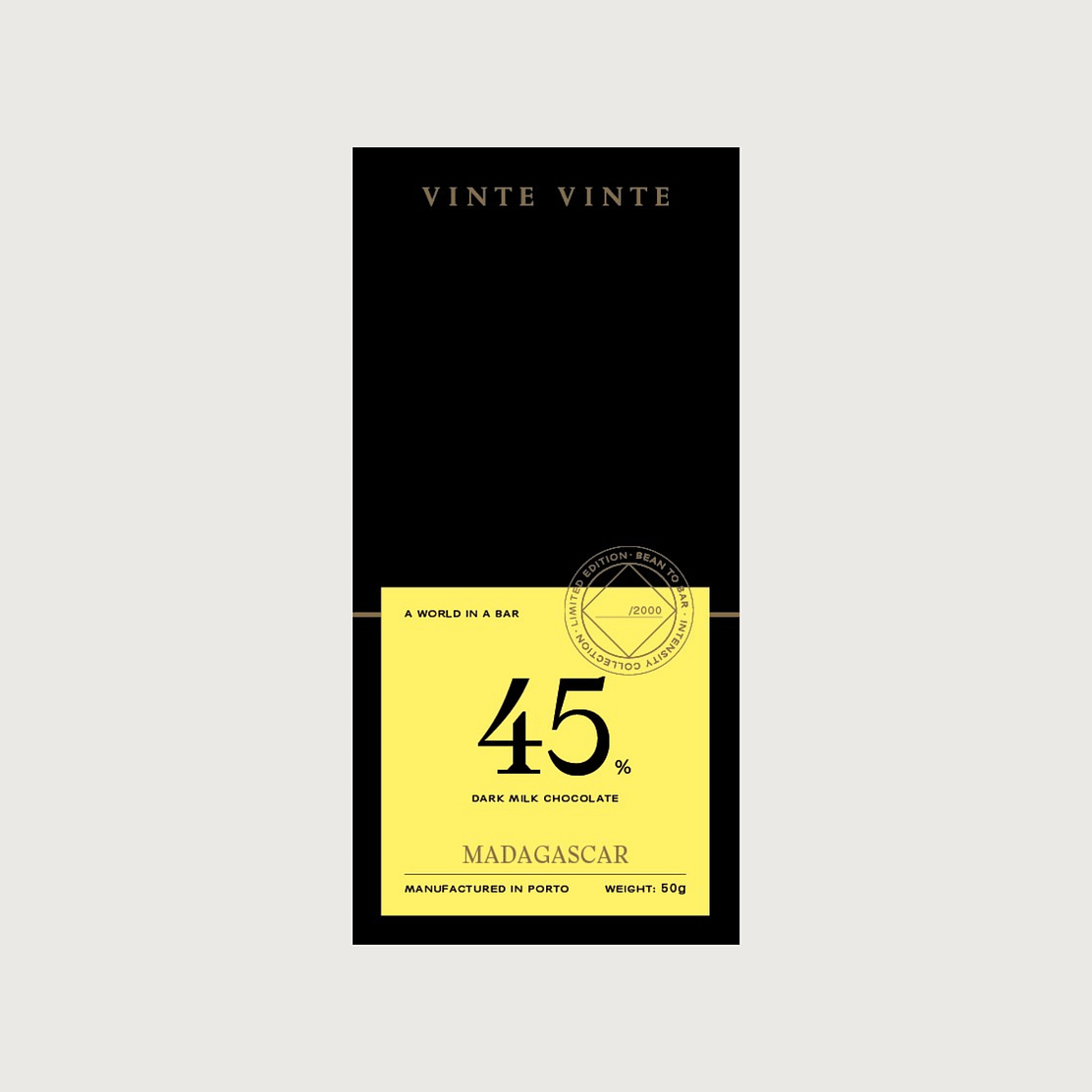 Vinte Vinte - Ottange, Madagascar, Dark Milk 45% (Limited Edition)
