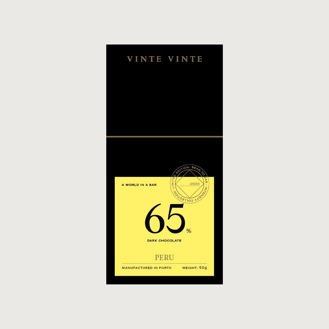 Vinte Vinte - Marañon, Peru, Dark 65% (Limited Edition)