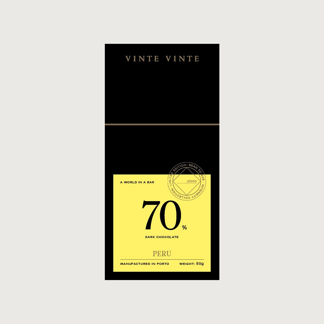 Vinte Vinte - Marañon, Peru Dark 70% (Limited Edition)