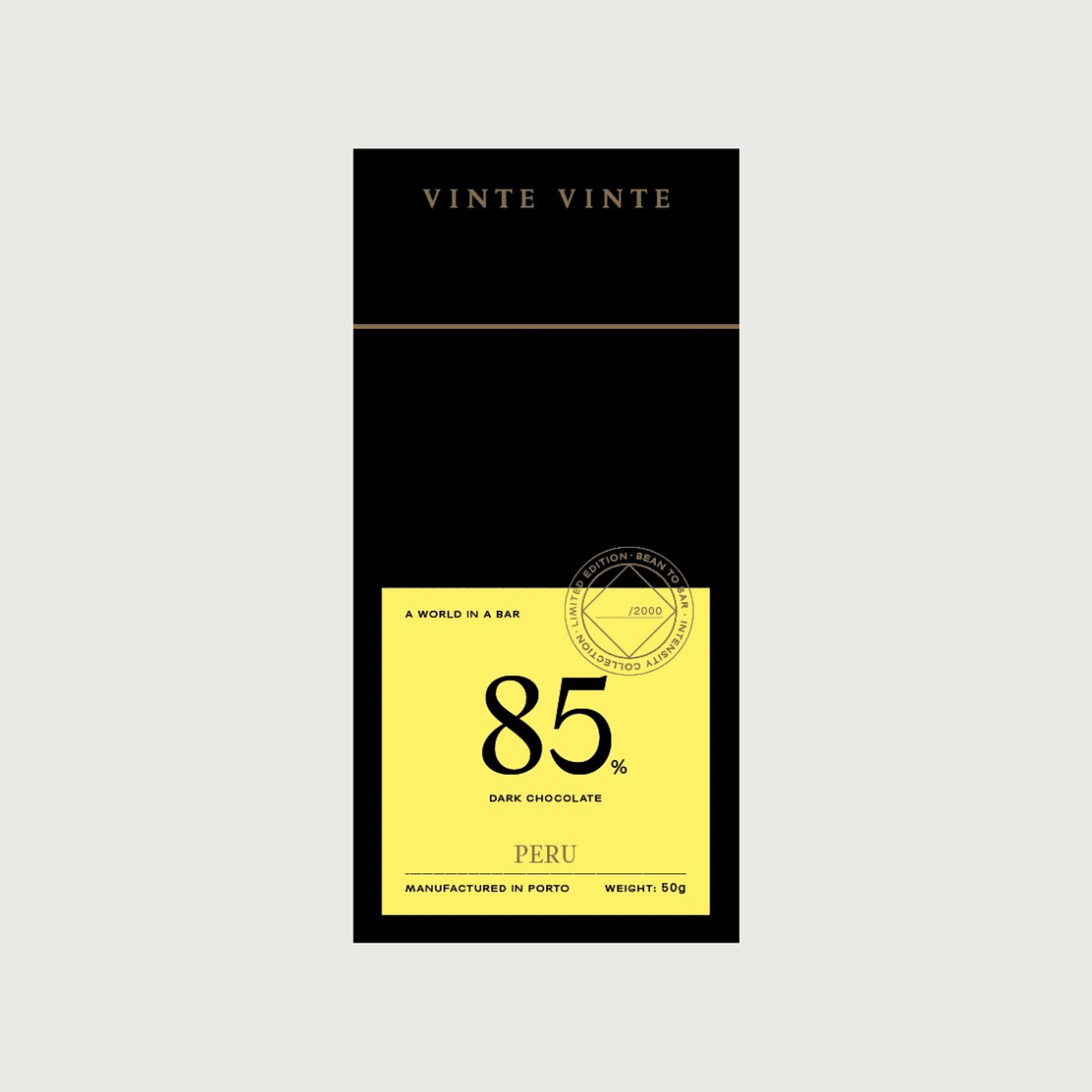 Vinte Vinte - Marañon, Peru, Dark 85% (Limited Edition)