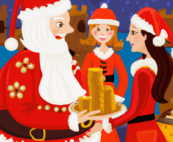 Why Santa Claus (and Father Christmas) gives out chocolate coins