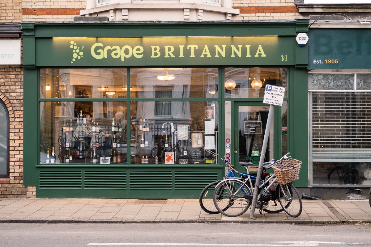 Street view of Grape Britannia, Cambridge