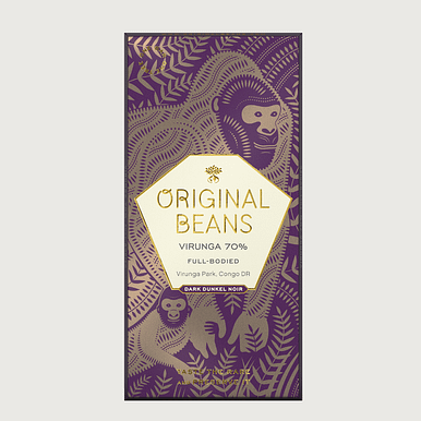 Original Beans - Cru Virunga, Dark 70%