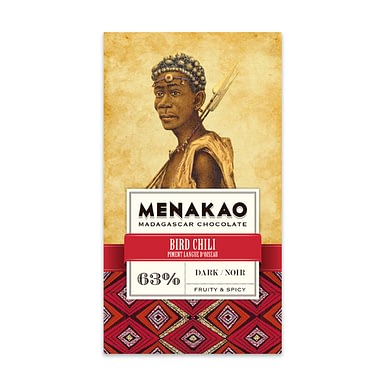 Menakao - Dark Chocolate With Bird Chili