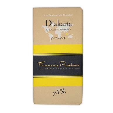 Pralus - Djakarta, Indonesia, Dark 75%