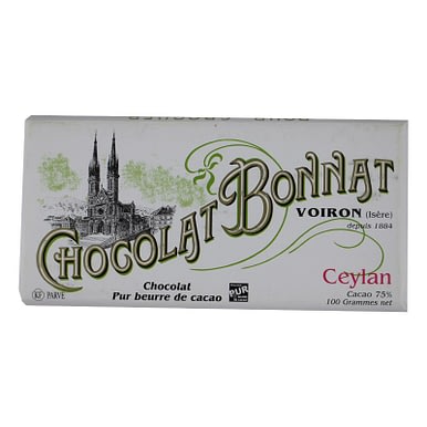 Bonnat - Ceylan, Dark 75%