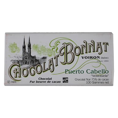 Bonnat - Puerto Cabello, Dark 75%